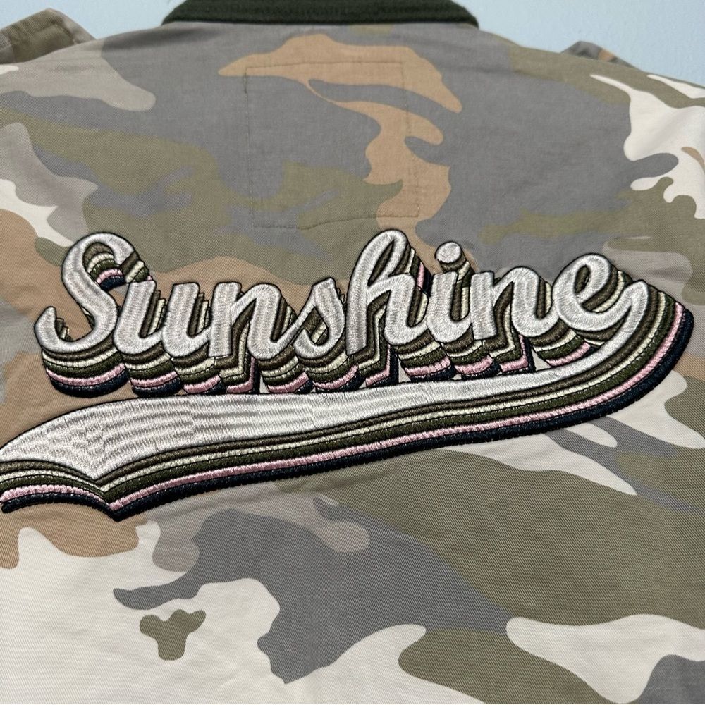 Zadig & Voltaire Kavy Camo Jacket NWT S Cargo Utility Grunge Gorpcore - Picture 12 of 16